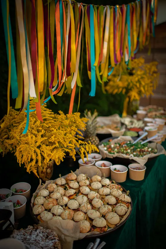 Realizacja Stary Byron, catering artystyczny